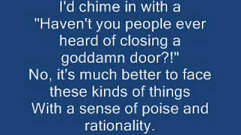 I write sins not trageties - Panic at the Disco