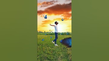 vfx video editing sky change video editing #aftereffects #editing #blender #love #capcut