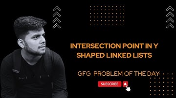 Intersection Point in Y Shaped Linked Lists | GFG POTD 05 Feb | C++ | Java |