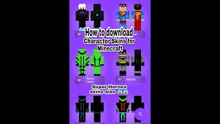 How to download Character skins for Minecraft Android screenshot 3