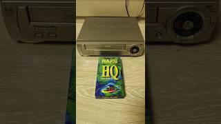 Panasonic FJ8 VCR &amp; RAKS HQ High Quality E-180 VHS Tape. #VHS #vhscassette #retro