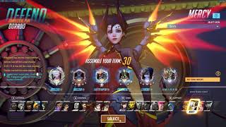 Overwatch Grandmaster - Golden Weapon Devil Mercy Gameplay | Dorado