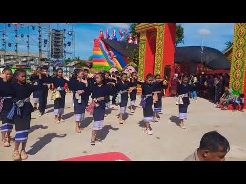 บทฟ้อนรำตังหวาย บทฟ้อนลาว นักเรียนประถม Student's dance chapter🇱🇦