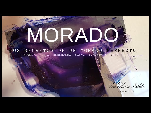 🎨▷ CÓMO HACER EL COLOR PÚRPURA 🟣 [Morado,Lila, Violeta]