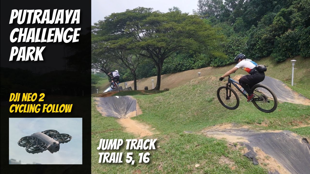 Can DJI Neo 2 Handle Real MTB Trails? Cycling Follow Test at PCP Malaysia