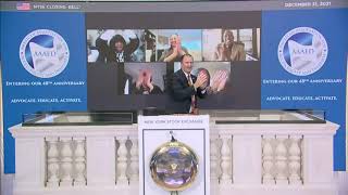American Association for Access, Equity and Diversity Virtually Rings The Closing Bell®