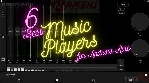 6 Best MUSIC PLAYERS | Android Auto