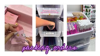 ASMR packing orders💖✨| kritika