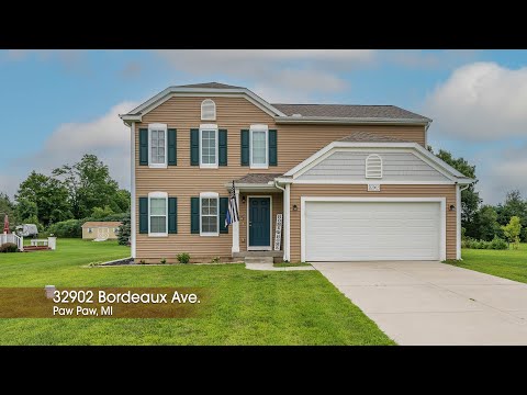 32902 Bordeaux Ave, Paw Paw, MI home video tour
