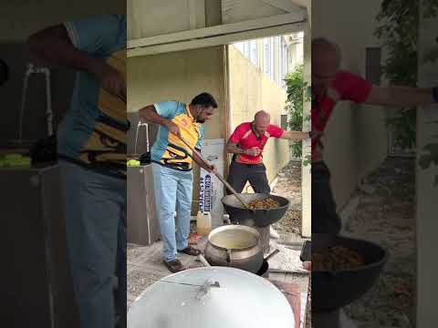 🇬🇾 President of GUYANA Cooking Dinner For Me on Eid! #shorts