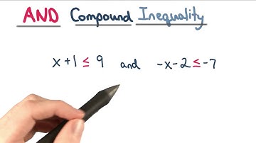 And Compound Inequality - Visualizing Algebra