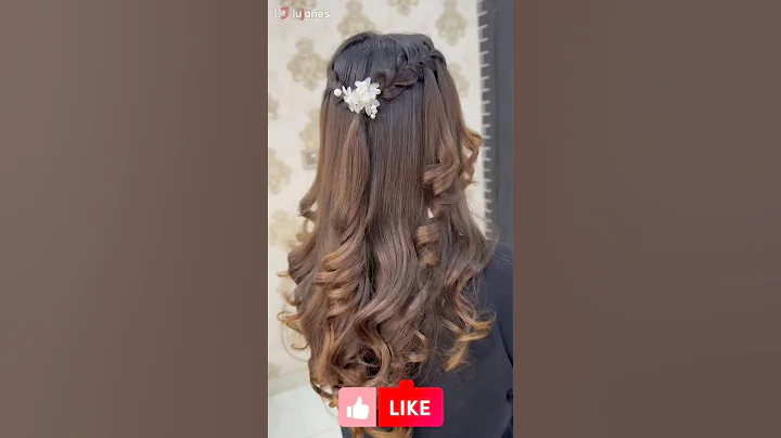 Waterfall Braid | Kashee's Style #hairstyle #hair #waterfall #braids #shorts