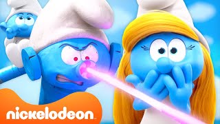 26 Minutes of the Smurfs ESCAPING Danger  | Nicktoons