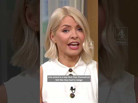 Video: Holly Willoughby var oss alla i morse, som lider av en 