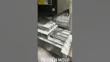 CNC Machining in Action | High-Precision Manufacturing at ZE-TECH MOLD