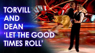 Torvill & Dean's Dancing On Ice 2025 performance of 'Let The Good Times Roll' | Week One