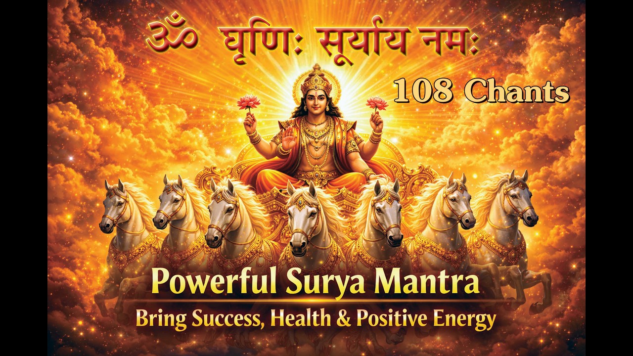 Om Ghrini Suryaya Namah – Powerful Surya Mantra