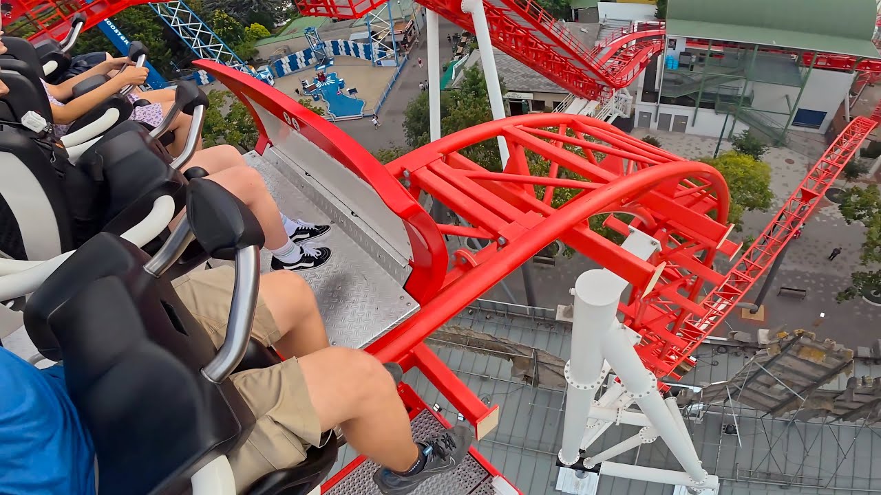 Wiener Looping - NEUE Achterbahn vom Wiener Prater 🇦🇹 | Onride POV