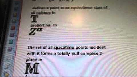 Line 22 7b107 Twistor Geometry  Klein Correspondence Grassmannian Manifold  WOW SETI