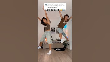 TRAPPED! INFINITE LOOP… 😅👆 ib: ​⁠@JasminandJames #funny #loop #viral