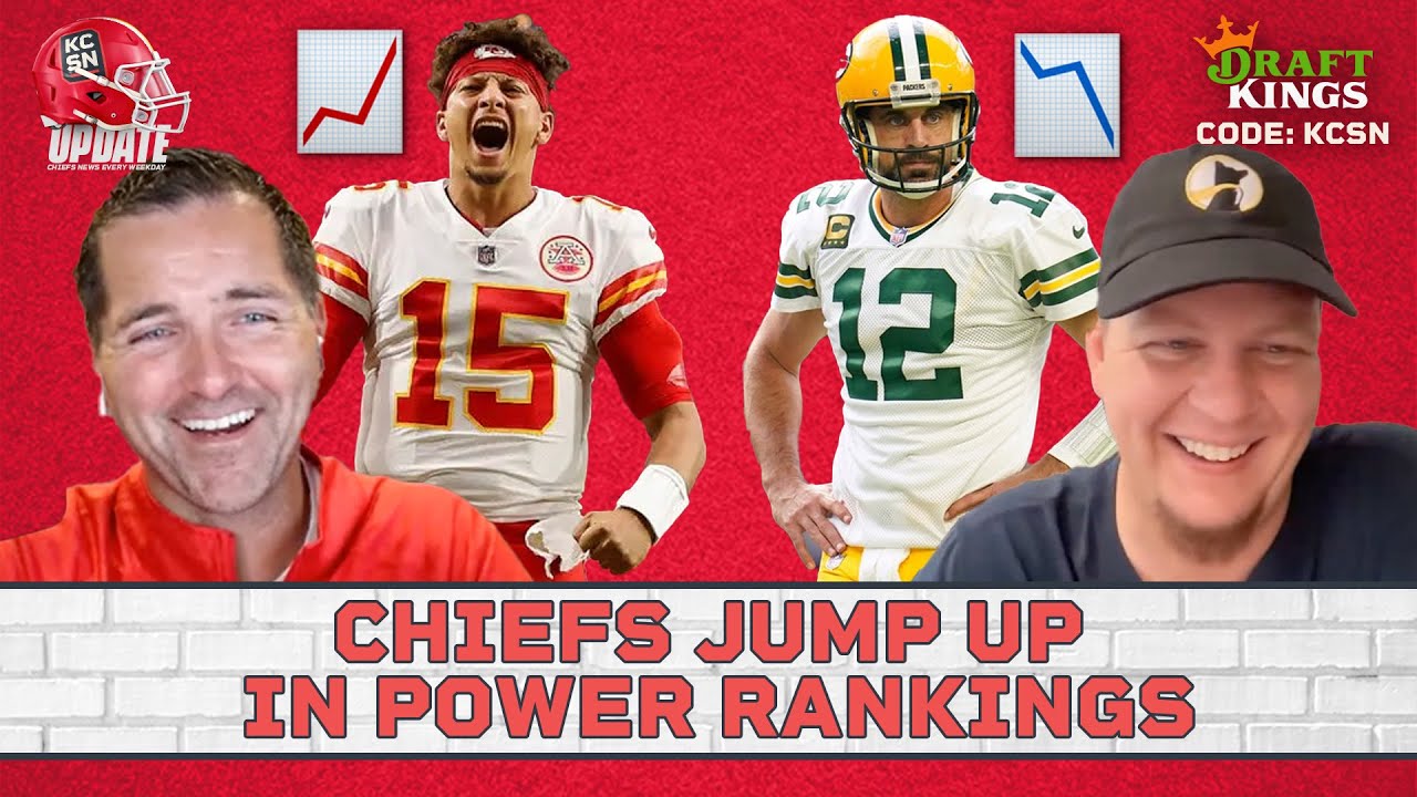 Chiefs Ahead of THESE TEAMS in This Week's NFL POWER RANKINGS - YouTube