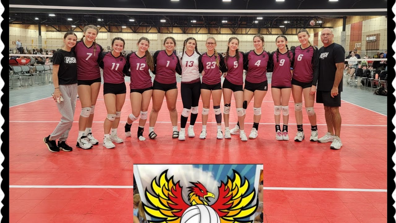 RUSH Yuma 15 Red vs AZ Sky 15N3 Set 1 Festival Fiesta Volleyball