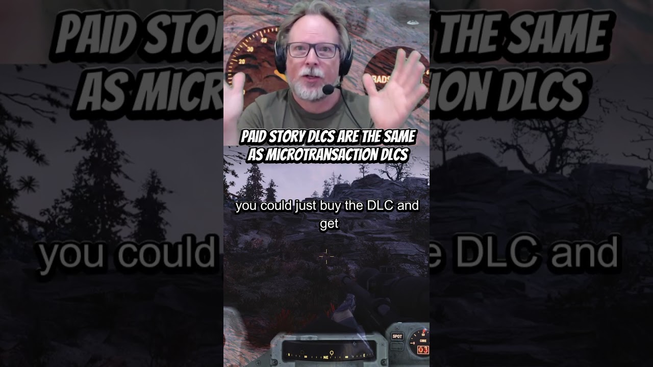 Платные сюжетные DLC — это то же самое, что и DLC, приобретаемые за микротранзакции.