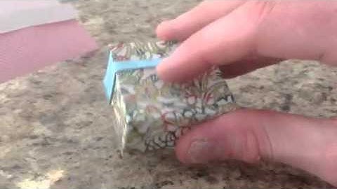 Origami Storage Box by Jonathan Graham