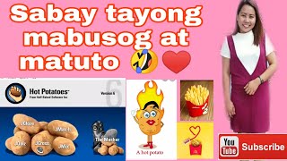 Hot Potato Jcross Tagalog tutorial #teacherYumi