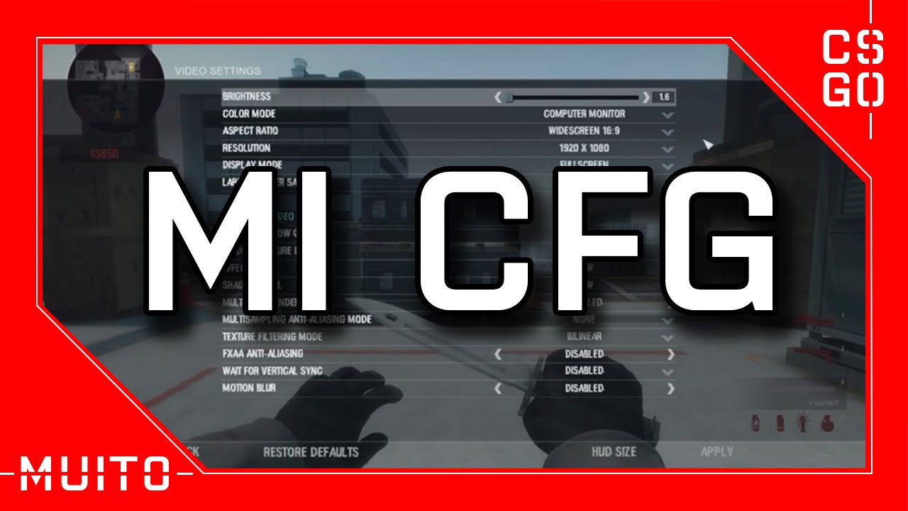 Mi CFG | CS:GO | Muit0 - YouTube