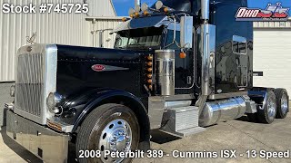 2008 PETERBILT 389 - 745725 - SOLD