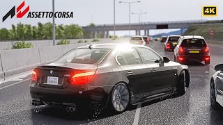 BMW M5 E60 V10 DRIFT in Traffic – Assetto Corsa 4K screenshot 5