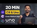 Build a Professional Cross Platform App in 20 Minutes (C# & Uno Platform)