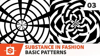 Substance in Fashion Tutorial - 03 Basic Pattern | Adobe Substance 3D