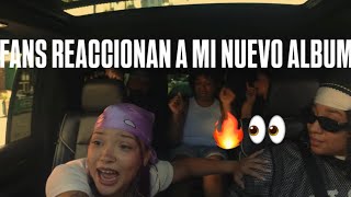 FANS REACCIONAN A MI NUEVO ALBUM