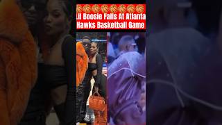 Lil Boosie Falls At Atlanta Hawks Basketball Game 🏀 #boosie #hawks #atlanta