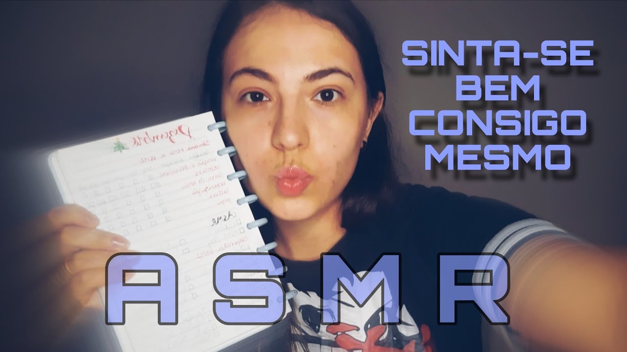 ASMR | Como me tornei mais PRODUTIVA  e MELHOREI minha saúde mental 🧠📊