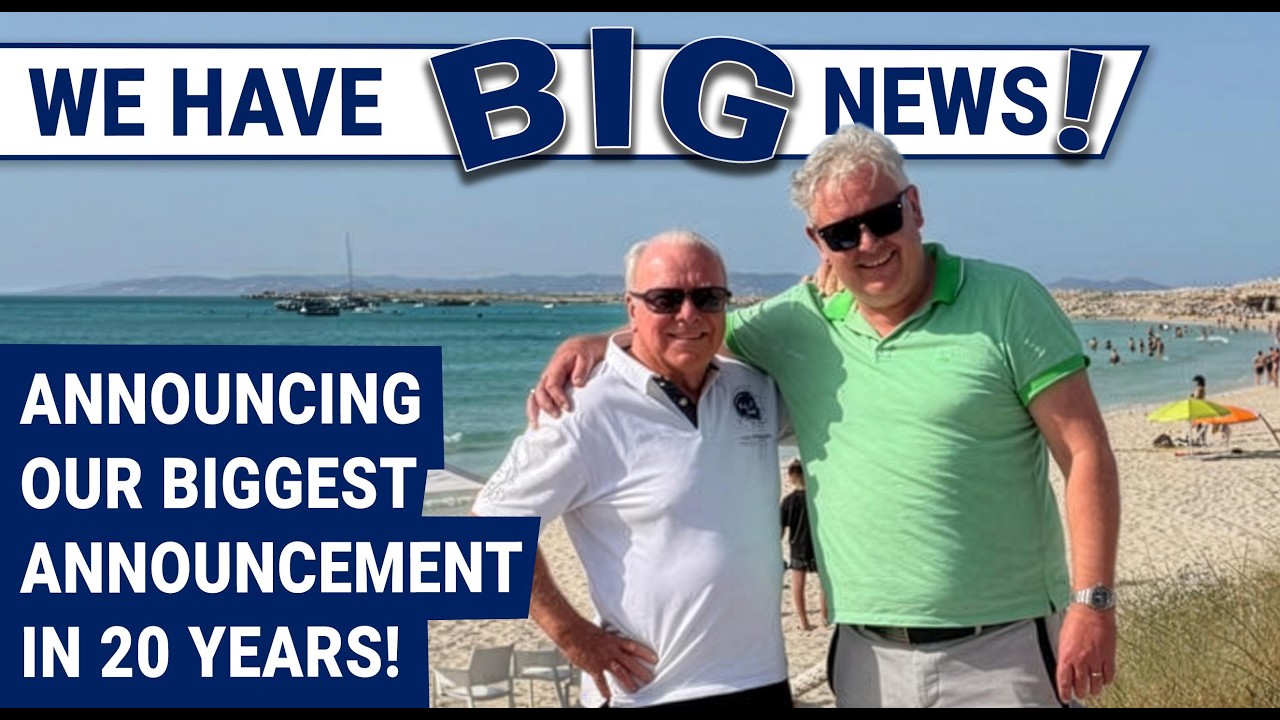 ⁣BIG ANNOUNCEMENT... Don't buy a boat in Europe - Until you've watched this! 🇪🇺🛥️