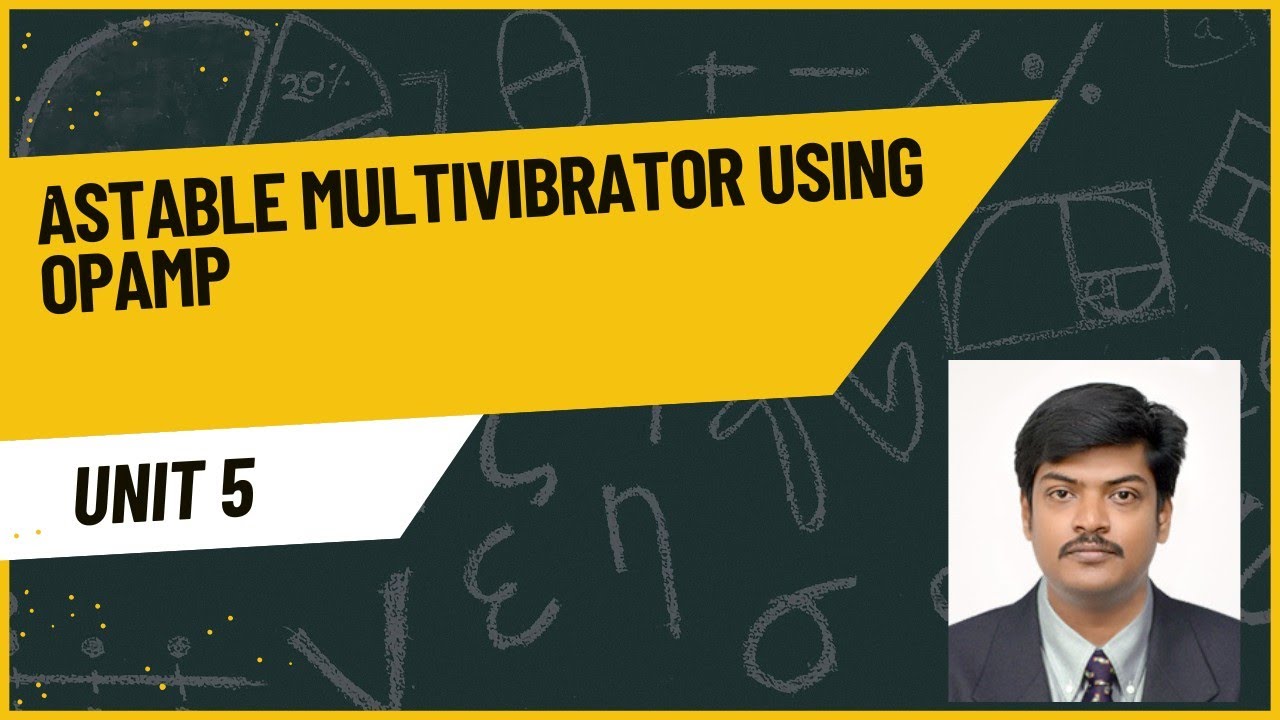 Astable multivibrator using opamp - YouTube