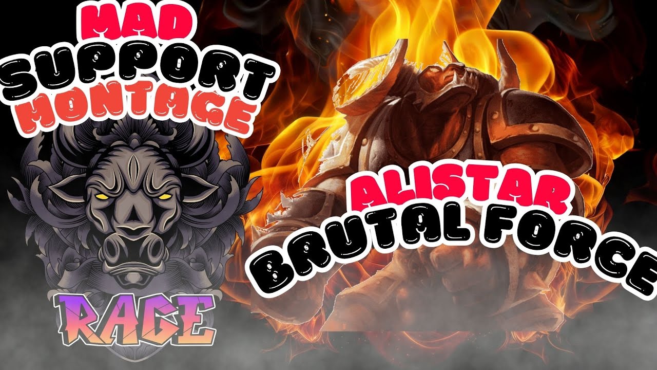 How to Alistar montage madsupport Alistar highlights Support leagueoflegends ranked E04S02