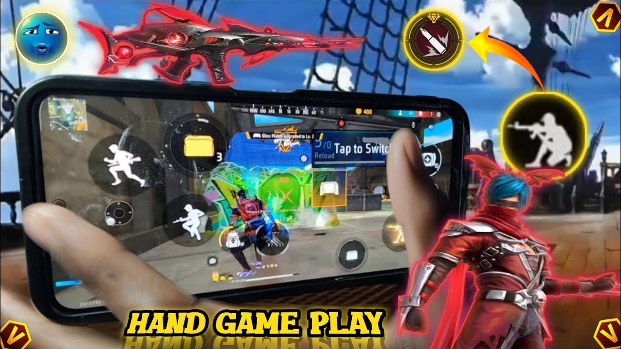 SOLO VS SQUAD 🤯 HAND GAME PLAY 💪 POCO X5 📱 FREE FIRE MAX 💫 BR RANKD 🥰#trainingvideo 