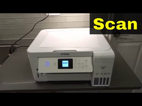 Vídeo: Como digitalizo do meu Epson WF 2760 para o meu computador?