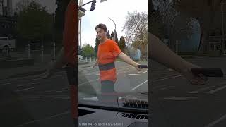 Teen Civic Driver Displays Embarrassing Road Rage