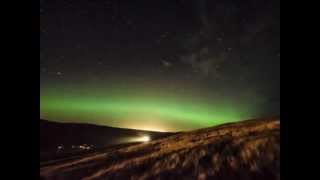 Northern lights over Voe - 2