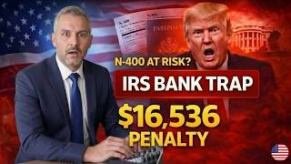 🚨 IRS 2026 Foreign Account Crackdown – Avoid $12,500 FBAR Penalty