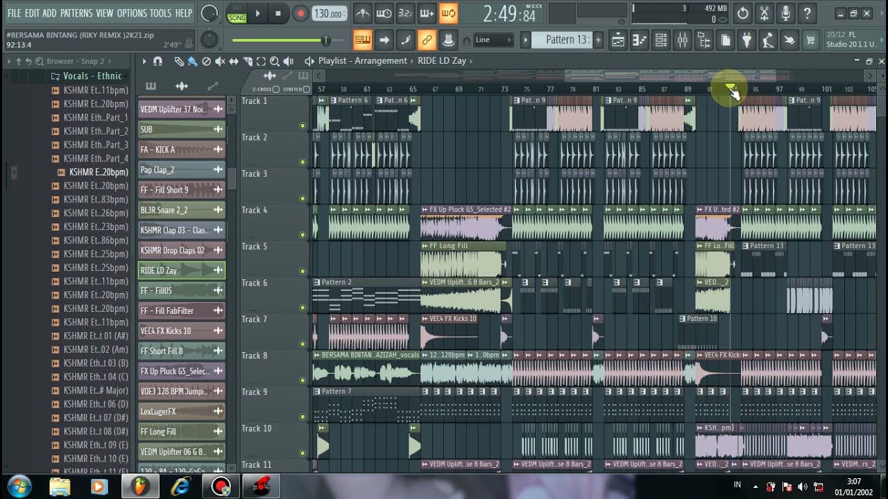 FREE FLP BAGAN DUTCH BERSAMA BINTANG (RIKY REMIX)