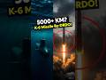 China’s Biggest Fear? 🇨🇳 India’s New K-6 SLBM is Finally Ready!🔥 #K6Missile#IndianNavy
