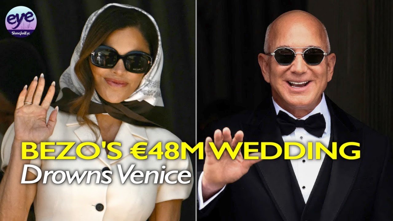 Jeff Bezos and Lauren Sanchez wedding in Venice amid residents' protests