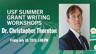 Details 2026 Summer Grant Writing Workshop - Funding Friday Week #6 07/10/26 News