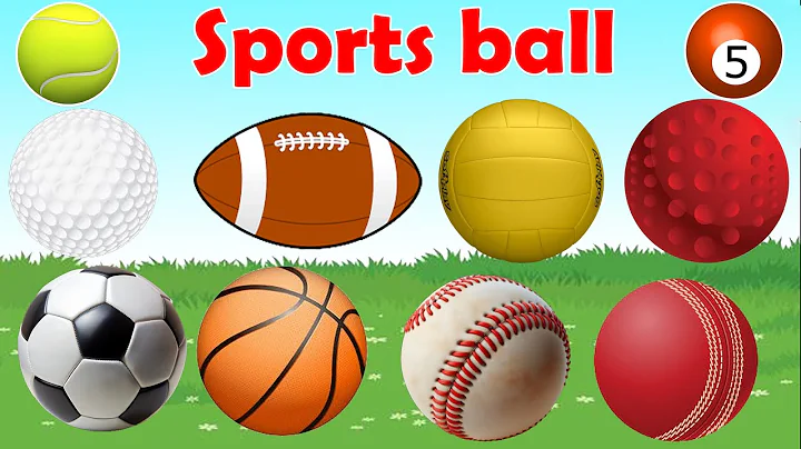 Learn Types of Sports Balls | Learn Sports Vocabulary for Kids and toddlers #sportsballs #sports